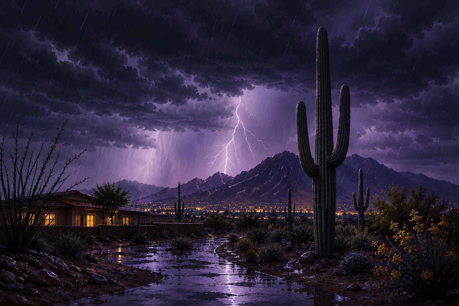 Arizona monsoon season pool cleaning tips for homeowners in Queen Creek and Chandler.